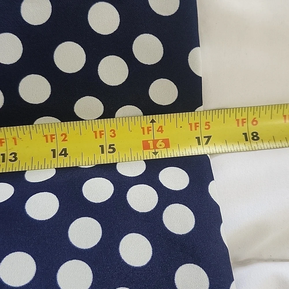 J. Crew Navy Polka Dot Gallery Dress NWOT